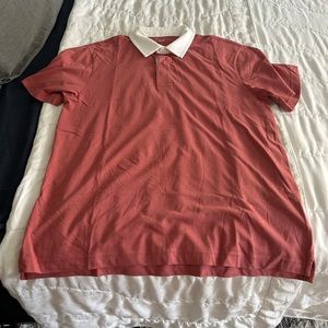Gap Relaxed Short Sleeve Rugby Shirt. Medium. Red. New with tags. Never worn.